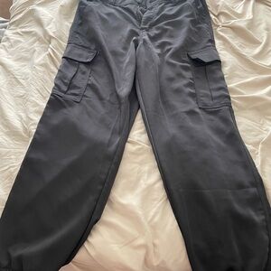 Stylish Gray Cargo Pants